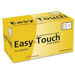EasyTouch Pen Needle - 31G 3/16" - BX 100