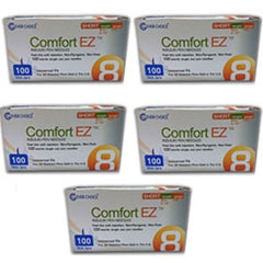 Comfort EZ Pen Needles Short - 31G 8mm 5/16" - BX 100 - Case of 5
