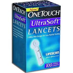 OneTouch UltraSoft Lancets - 100 ct.