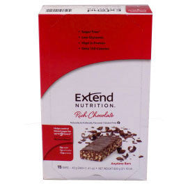 Extend Nutrition Anytime Bar - Rich Chocolate - 15 Pack